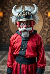 Wario Adult Costume face swap