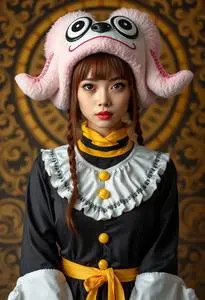 Wario Costume Girl face swap