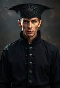 Warlock Costume Male face swap