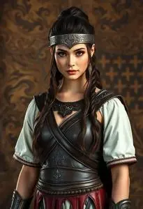 Warrior Xena Costume face swap