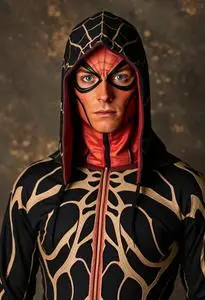 Webs Bad Man Costume face swap