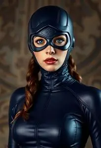 Woman Elastigirl Costume face swap