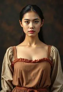 Woman Inexpensive Clothing Costume face swap