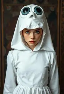 White Eye Costume face swap