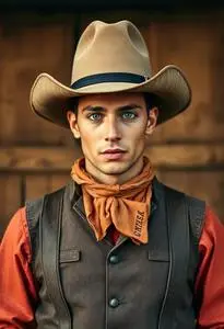 Wild West Preacher Costume face swap