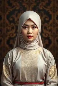 Traditional Muslim Costume Philippines face swap