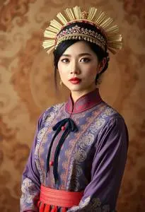 Traditional Philippine Costume Female face swap