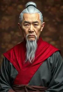 Uncle Iroh Costume face swap