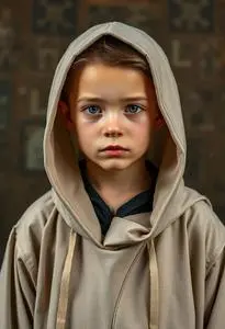 Underworld Robe Kid Costume face swap