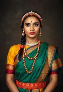 Swati Traditional Costume face swap