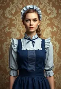 Swedish Maid Costume face swap