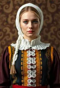Swedish National Costume face swap