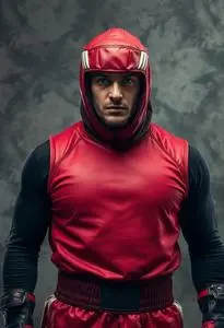 Tough Boxer Costume face swap