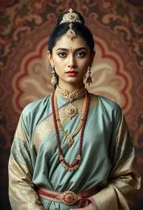 Traditional Hindu Costume face swap