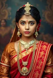 Traditional Hindu Costume face swap
