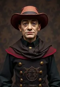 Ted Shackelford Costume face swap