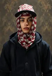 Teen Gangster Costume face swap