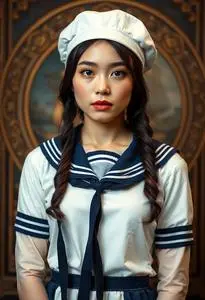 Teen Sailor Costume face swap