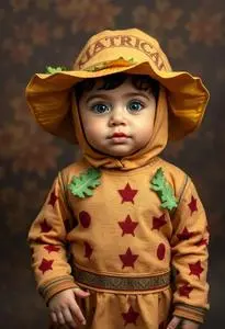 Terrific Taco Toddler Costume face swap
