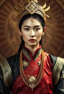 Thai Warrior Costume face swap