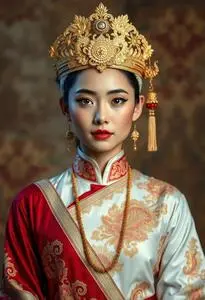 Thai Wedding Costume face swap