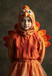 Thanksgiving Turkey Costume face swap