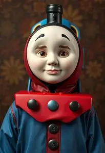 Thomas Train Costume face swap