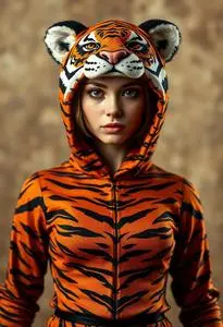 Tigress Costume face swap