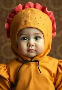 Tiny Taco Infant Costume face swap