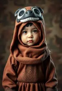 Toddler Abu Costume face swap