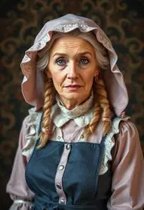 There Was Old Lady Costume face swap