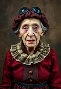 There Was Old Lady Who Swallowed Fly Costume face swap