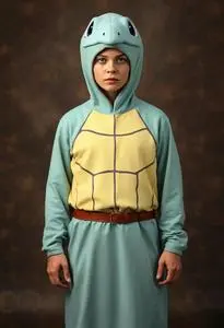 Squirtle Costume Fancy Dress face swap