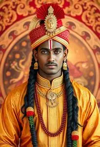 Srikrishna Male Costume face swap