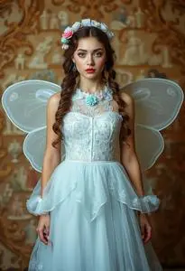 Sugar Fairy Costume face swap