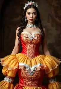 Sugar Plum Princess Costume face swap
