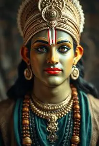 Shree Krishna Male God Costume face swap