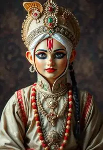 Shrikrishna Costume face swap