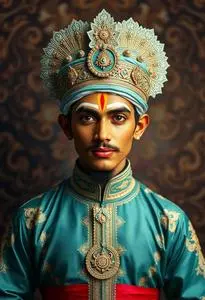 Shrikrishna Male Costume face swap