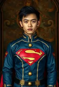 Superhero Kostum Costume face swap