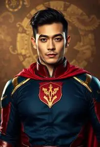 Superhero Kostum Costume face swap
