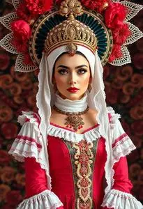 Sirena Loteria Costume face swap