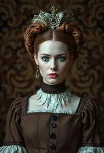 Six Catherine Parr Costume face swap