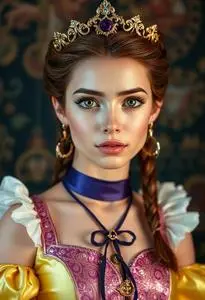 Sofia Richie Princess Costume face swap