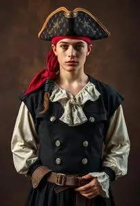 Sainsburys Pirate Costume face swap