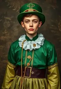 Saint Patrick Costume face swap