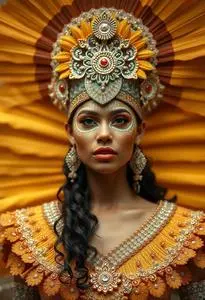 Samba Dance Costume face swap