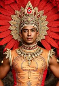Samba Dance Costume Male face swap