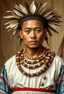 Samoan Taupou Costume face swap