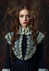 Sarah Labyrinth Dress Costume face swap